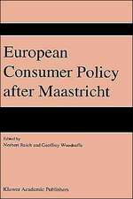 European Consumer Policy after Maastricht