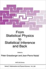 From Statistical Physics to Statistical Inference and Back