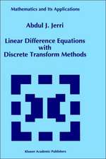 Linear Difference Equations with Discrete Transform Methods