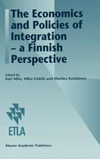 The Economics and Policies of Integration — a Finnish Perspective