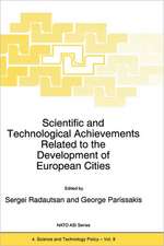 Scientific and Technological Achievements Related to the Development of European Cities