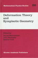 Deformation Theory and Symplectic Geometry