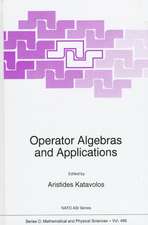 Operator Algebras and Applications