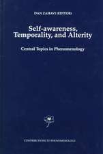 Self-Awareness, Temporality, and Alterity: Central Topics in Phenomenology