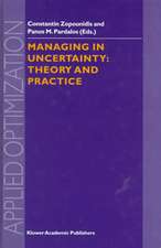 Managing in Uncertainty: Theory and Practice