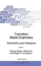 Transition Metal Sulphides: Chemistry and Catalysis