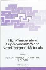 High-Temperature Superconductors and Novel Inorganic Materials