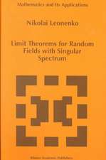 Limit Theorems for Random Fields with Singular Spectrum