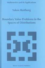 Boundary Value Problems in the Spaces of Distributions