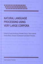 Natural Language Processing Using Very Large Corpora