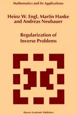 Regularization of Inverse Problems