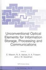 Unconventional Optical Elements for Information Storage, Processing and Communications