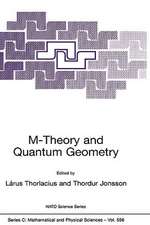 M-Theory and Quantum Geometry