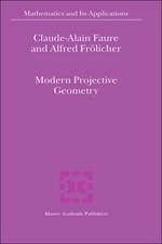 Modern Projective Geometry