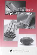 Empirical Studies in Applied Economics