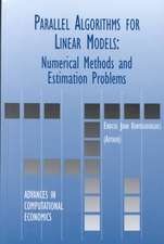 Parallel Algorithms for Linear Models: Numerical Methods and Estimation Problems
