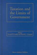 Taxation and the Limits of Government