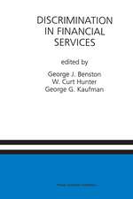 Discrimination in Financial Services: A Special Issue of the Journal of Financial Services Research