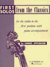 First Solos from the Classics: Violin and Piano