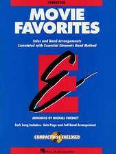 Essential Elements Movie Favorites: Conductor Book with CD