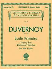 Ecole Primaire (25 Elementary Studies), Op. 176