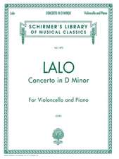 Concerto in D Minor: Schirmer Library of Classics Volume 1870 Score and Parts