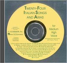 24 Italian Songs and Arias of the 17th and 18th Centuries