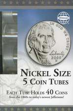 Whitman Nickel Size 5 Coin Tubes