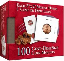 Cent/Dime 2x2 Coin Mounts Cube 100 Count