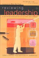 Reviewing Leadership