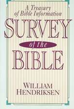 Survey of the Bible: A Treasury of Bible Information