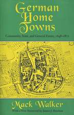 German Home Towns – Community, State, and General Estate, 1648–1871