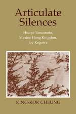 Articulate Silences – Hisaye Yamamoto, Maxine Hong Kingston, and Joy Kogewa