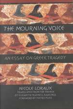 The Mourning Voice – An Essay on Greek Tragedy