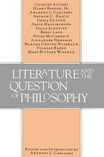 Literature and the Question of Philosophy