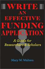 Write an Effective Funding Application