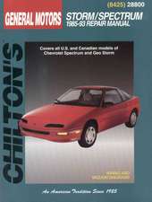 GM Storm and Spectrum, 1985-93 Chevrolet Spectrum/Geo Storm