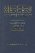 Mergers in Higher Education