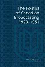 The Politics of Canadian Broadcasting, 1920-1951