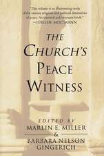 The Church's Peace Witness