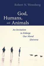 God, Humans, and Animals