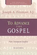 To Advance the Gospel