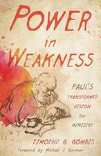 Power in Weakness