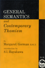 General Semantics and Contemporary Thomism