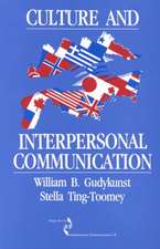 Culture and Interpersonal Communication