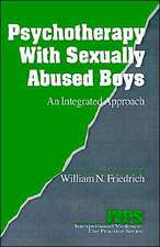 Psychotherapy with Sexually Abused Boys: An Integrated Approach