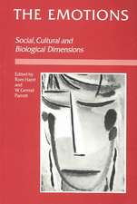 The Emotions: Social, Cultural and Biological Dimensions