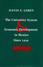 The University System and Economic Development in Mexico Since 1929