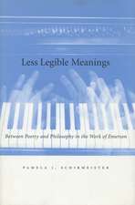 Less Legible Meanings – Between Poetry and Philosophy in the Work of Emerson