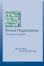 Formal Organizations